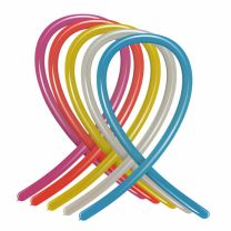 Assorted Metallic Cattex 160 Latex Balloons 100Ct