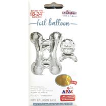Air Fill Mini Gold Foil Balloon Base 