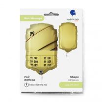 Personalisable Football Card Shape 23" Foil Balloon 