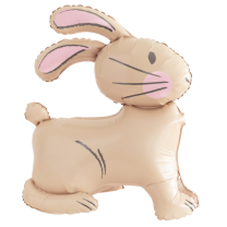 Easter Bunny Balloon - 24" Supershape Foil Balloon