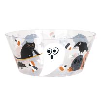 Bats & Boos Halloween 10in Plastic Serving Bowl 1ct