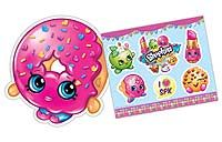 Shopkins Masks &amp: Sticker Sheets - 6 of each
