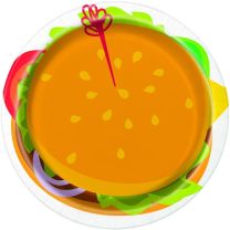 Classic BBQ 7" Plates 8ct