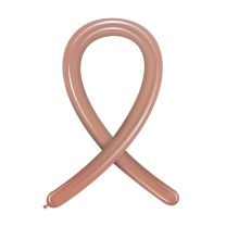 Rose Gold Metallic Cattex 260 Latex Balloons 100Ct