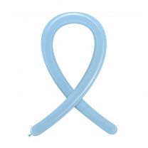 Baby Blue Matte Standard Cattex 260 Latex Balloons 100Ct
