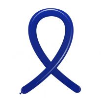 Dark Blue Standard Cattex 260 Latex Balloons 100Ct