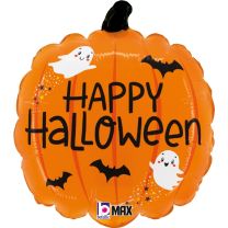 Halloween Pumpkin 18" Foil Balloon
