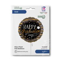 Satin Metallic Graduation Stripes - 18