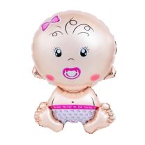 Baby Girl Shape 18" Foil Balloon Unpackaged