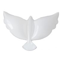 White Dove 40" Foil Balloon Unpackaged