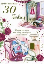 Age 30 - Female - Pack Of 12