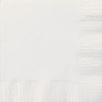 Bright White Luncheon Napkins 20 CT.