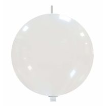 Clear 32" Linking Cattex Latex Balloon 1Ct