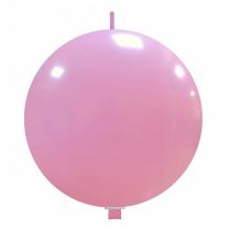 Pink 32" Linking Cattex Latex Balloon 1Ct