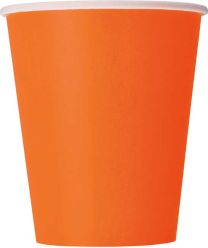 Pumpkin Orange 9oz. Cups 14 CT.