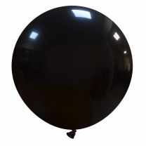 Black Standard Cattex 32" Latex Balloon 1ct