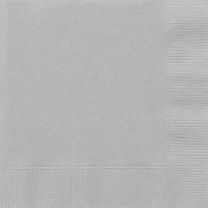 Silver Luncheon Napkins 20 CT.