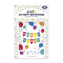 Birthday Party Invitations & Envelopes 20ct