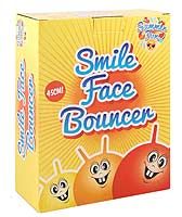 Ball Bouncer - Smile Face - 45cm 500g - 3 Astd Cols