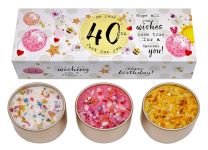  Three Lites: Just Because Candles - 40th