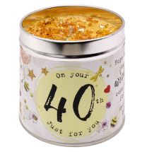 Just Because Candles – 40th