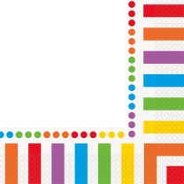 Rainbow Birthday Luncheon Napkin 16CT