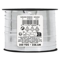 Metallic Silver Curling Ribbon - 250yds