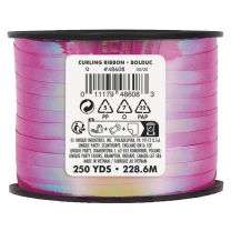 Pink Iridescent Curling Ribbon - 250yds 