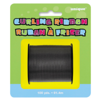 Black Curling Ribbon - 100yds