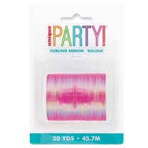 Pink Iridescent Curling Ribbon - 50yds 