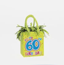 Happy 60th Birthday Bag - Weight - 6 pcs. Box