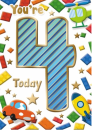 Age 4 - Boy - Pack Of 12