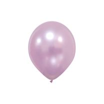 Soft Pink Premium Metallic Cattex 5" Latex Balloons 100ct