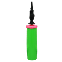 Double Action Green Hand Balloon Pump - Packaged 