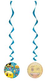 Emoji Hanging Swirl Decorations 26