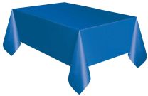 Royal Blue Plastic Tablecover 54