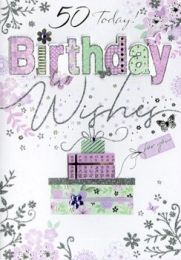 Age 50 - Female - Pack Of 12