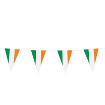 Flag Banner Bunting PE 10M Ireland 20x30cm