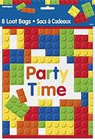 Loot Bags - Building Blocks - 8ct. 