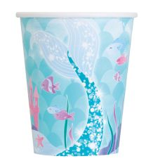 Mermaid 9oz Cups 8ct