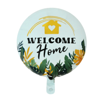 Welcome Home Leaves- 18" Foil Balloon