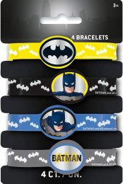 Batman Stretchy Bracelets 4ct