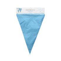 Baby Blue Giant Flag Banner Bunting PE 10M 
