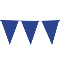 Blue Giant Flag Banner Bunting PE 10M 