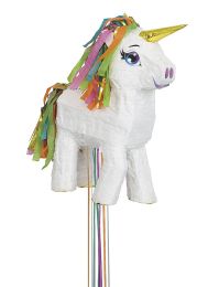Unicorn Pinata - White