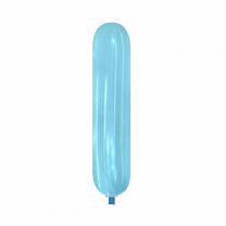 Crystal Blue Standard Cattex 67" Giant Banner Latex Balloon 1Ct 