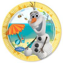 Olaf 7'' Plates 8CT