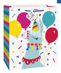 Llama Birthday Gift Bag 1ct