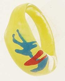 6 Trendy Rings Net Bag - Assorted Designs - Box of 75