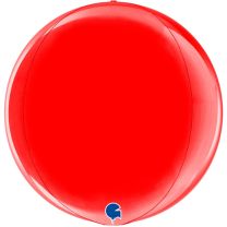 Red 15" 4D Globe
